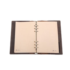 MWL-041 Montana West Western Vintage Genuine Leather Journal Notebook Handheld Size 6.5" x 9.25" (150 Sheets/300 Pages)