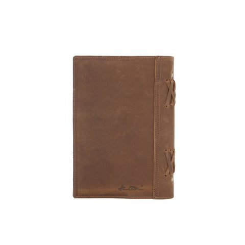 MWL-042 Montana West Western Vintage Genuine Leather Journal Notebook Handheld Size 6.5" x 9.25" (150 Sheets/300 Pages)