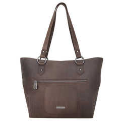 MWL-G012 Montana West Genuine Leather Concealed Carry Tote