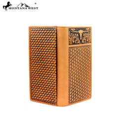 MWL-W002 Genuine Tooled Leather Collection Men's Wallet