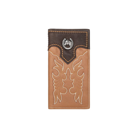MWL-W045 Genuine Leather Embroidered Collection Men's Wallet