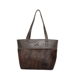 MWRG-030 Montana West Real Leather Studs Collection Concealed Carry Tote - Montana West World