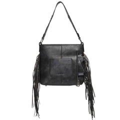 MWRG-043 Montana West Genuine Leather Hand Tooled Hair-on Collection Concealed Carry Hobo