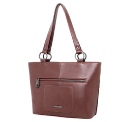 MWRG-8317  Montana West Real Leather Hair-On Cowhide Collection Tote