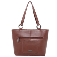 MWRG-8317  Montana West Real Leather Hair-On Cowhide Collection Tote