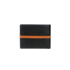 MWS-029 Genuine Leather Cross Concho Men's Wallet