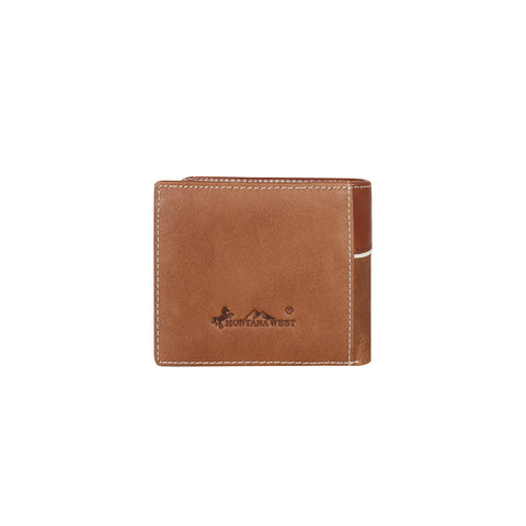 MWS-W017 Genuine Tooled Leather Collection Men's Wallet