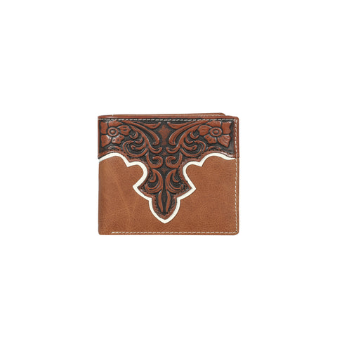 MWS-W017 Genuine Tooled Leather Collection Men's Wallet