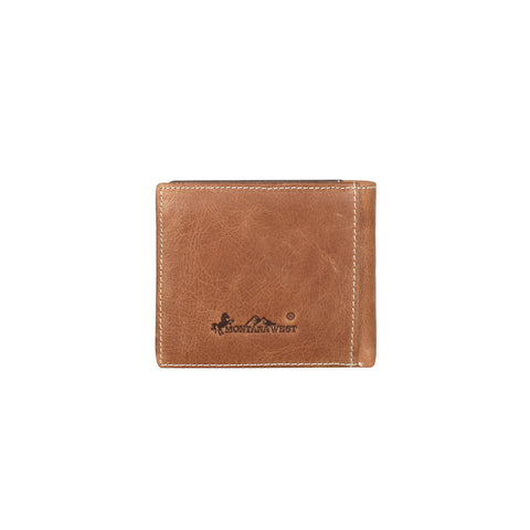 MWS-W025 Genuine Hair-On Leather Collection Men's Wallet