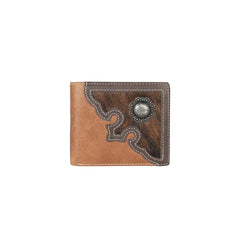 MWS-W025 Genuine Hair-On Leather Collection Men's Wallet