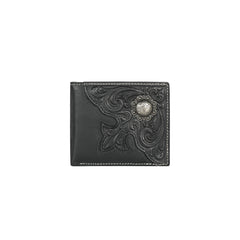 MWS-W028 Genuine Tooled Leather Collection Men's Wallet