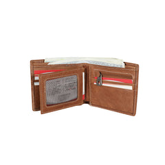 MWS-W028 Genuine Tooled Leather Collection Men's Wallet