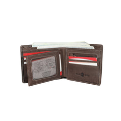 MWS-W028 Genuine Tooled Leather Collection Men's Wallet