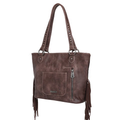 MWT118-G8317 Trinity Ranch Hair-On Cowhide Indian Chief Collection Concealed Carry Tote