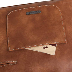 MWT118-G918 Trinity Ranch Hair-On Cowhide Indian Chief Collection Concealed Carry Hobo