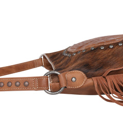 MWT118-G918 Trinity Ranch Hair-On Cowhide Indian Chief Collection Concealed Carry Hobo