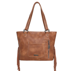 MWT118-H8317 Trinity Ranch Hair-On Cowhide Indian Chief Collection Concealed Carry Tote