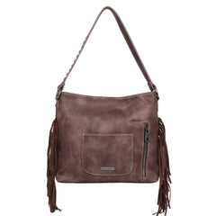 MWT118-H918 Trinity Ranch Hair-On Cowhide Indian Chief Collection Concealed Carry Hobo