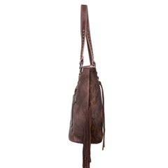 MWT121-H8317  Trinity Ranch Hair-On Cowhide Collection Concealed Carry Tote