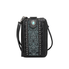 PHD-109 American Bling Embroidered Collection Phone Wallet/Crossbody