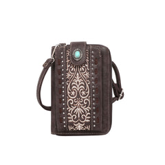 PHD-109 American Bling Embroidered Collection Phone Wallet/Crossbody