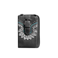 PHD-127 American Bling Buckle Collection Phone Wallet/Crossbody
