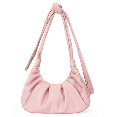 MC-1010 Milan Chiva Ruched Hobo/Shoulder Bag