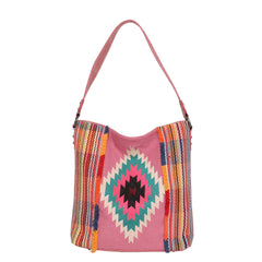 MW1069G-918 Montana West Aztec Tapestry Bohemian Shoulder Concealed Carry Bag