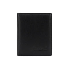 RFID-W001 Genuine Leather Men's Bi-Fold Wallet