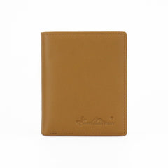 RFID-W001 Genuine Leather Men's Bi-Fold Wallet