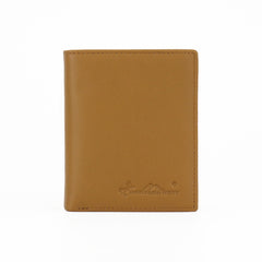 RFID-W001 Genuine Leather Men's Bi-Fold Wallet