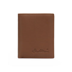 RFID-W001 Genuine Leather Men's Bi-Fold Wallet