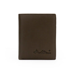 RFID-W001 Genuine Leather Men's Bi-Fold Wallet