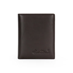 RFID-W001 Genuine Leather Men's Bi-Fold Wallet