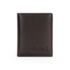 RFID-W001 Genuine Leather Men's Bi-Fold Wallet