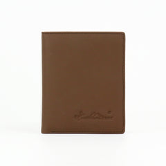 RFID-W001 Genuine Leather Men's Bi-Fold Wallet