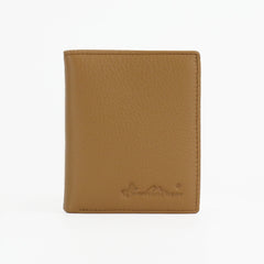 RFID-W001 Genuine Leather Men's Bi-Fold Wallet