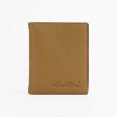 RFID-W001 Genuine Leather Men's Bi-Fold Wallet