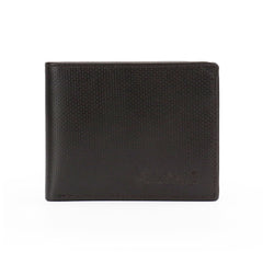 RFID-W002 Genuine Leather Men's Bi-Fold Wallet