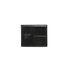 RFID-W004 Genuine Leather Embossed Lonestar Men's Wallet