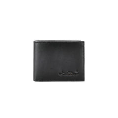 RFID-W014 Genuine Leather Men's Bi-Fold Wallet
