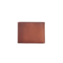 RFID-W014 Genuine Leather Men's Bi-Fold Wallet