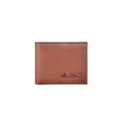 RFID-W014 Genuine Leather Men's Bi-Fold Wallet