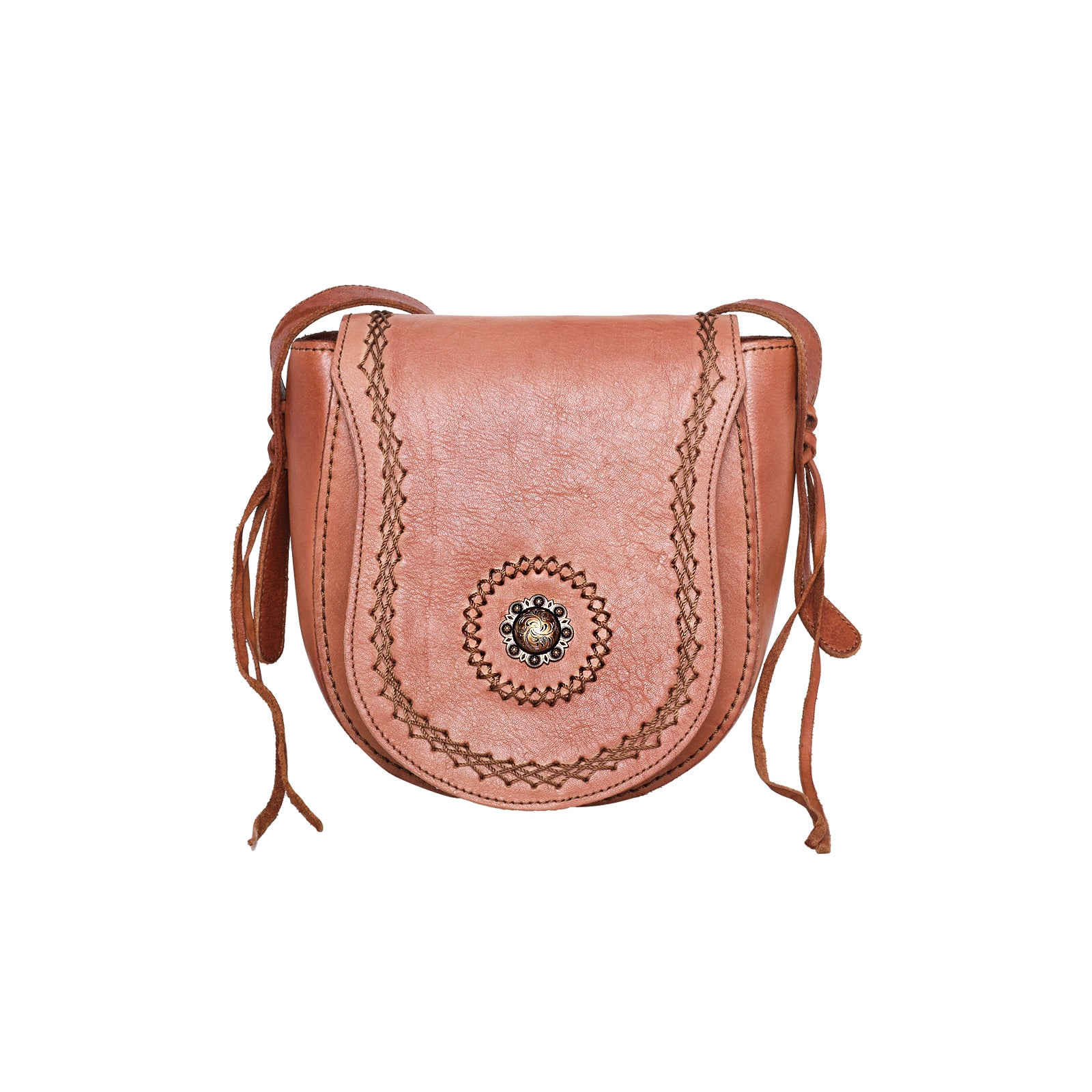 RLC-L152 Montana West Real Leather Concho Collection Crossbody Bag –  MONTANA WEST U.S.A
