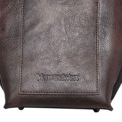 RLC-L136 Montana West Real Leather Shoulder/Crossbody Bag