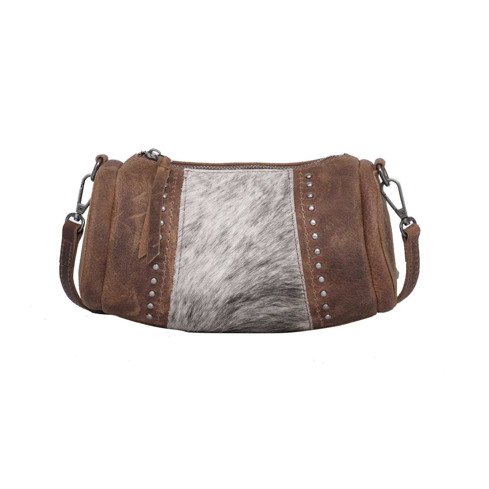 RLC-L156 Montana West Real Leather Cow-Hide Collection Mini Barrel