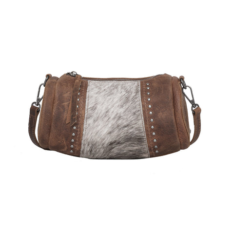 RLC-L156 Montana West Real Leather Cow-Hide Collection Mini Barrel Bag