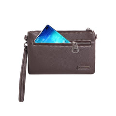 RLH-002 Montana West Hair-On Cowhide Leather Clutch/Crossbody