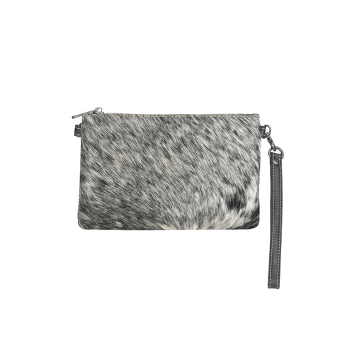 RLH-005 Montana West Hair-On Cowhide Leather Clutch/Crossbody