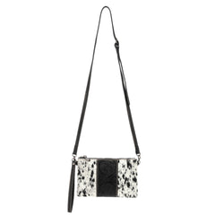 RLH-012 Montana West Hair-On Cowhide Leather Clutch/Crossbody